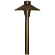 Dauer 49002 Zen Wildlife Safe LED Bi-Pin Cast Brass Path Light Fixture
