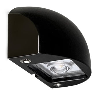 Dauer 490074 Buttonwood Integrated LED Micro Deck Light Black