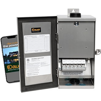 Dauer 490545 Jarvis 3-Zone 300W Smart/Bluetooth Landscape Transformer