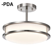 Sunpark DC01xPG GU24 CFL Pendant Type Ceiling Fixture Satin Nickel Finish - 1