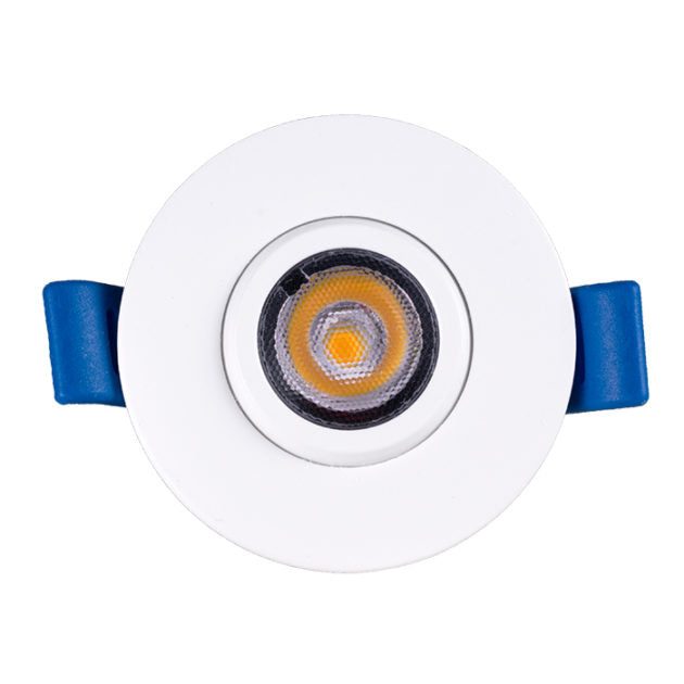 Nicor Lighting DGD Series Energy Star Rated Watt LED Gimbal Recessed Downlight Fixture Dimmable - 2-Inch