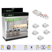 Diode LED 12V and 24V LED Standard-Pitch BLAZE Tape Light Kit