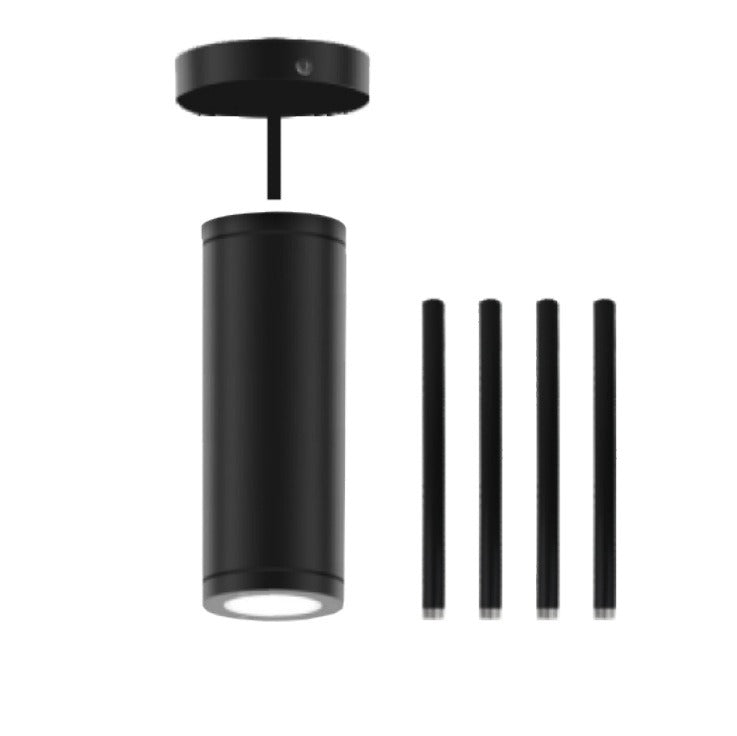 Dauer DLED-3815P LED Architectural Cylinder Light Fixture – Dimmable, Selectable CCT, DLC Premium