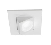 Nicor Lighting DQR Series 8.8-Watt 2-Inch Square Eyeball LED Downlight 2700K White