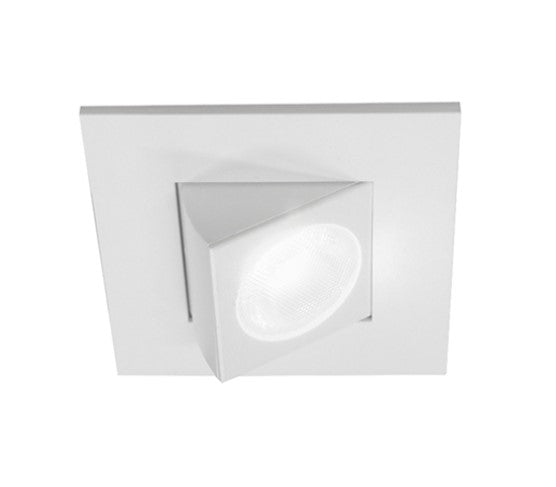 Nicor Lighting DQR Series 8.8-Watt 2-Inch Square Eyeball LED Downlight 2700K White