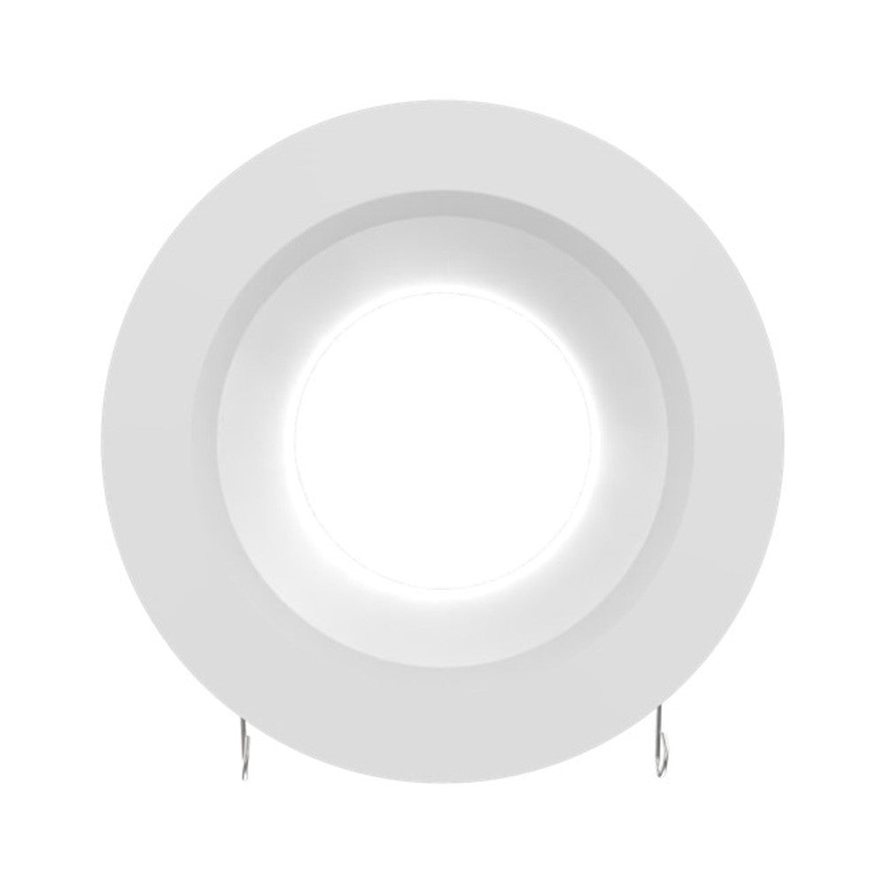 Juno Lighting 65SEMW HL SWW5 90CRI M6 Color Selectable 14.5-Watt LED Downlight Smooth Trim Kit - Replaces 120W Inc
