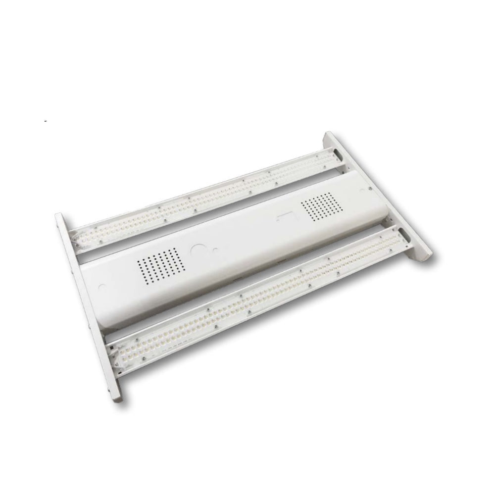 US LED EBXLE1-1-UNVL-90-50-E DLC Premium Listed 161 Watt LED High Bay Fixture Dimmable 5000K 90-Degree Optic