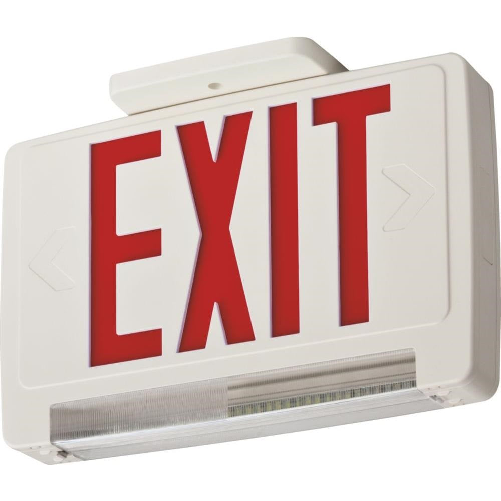 Lithonia Lighting ECBR LED M6 LED Exit and Emergency Light Bar Combo Fixture