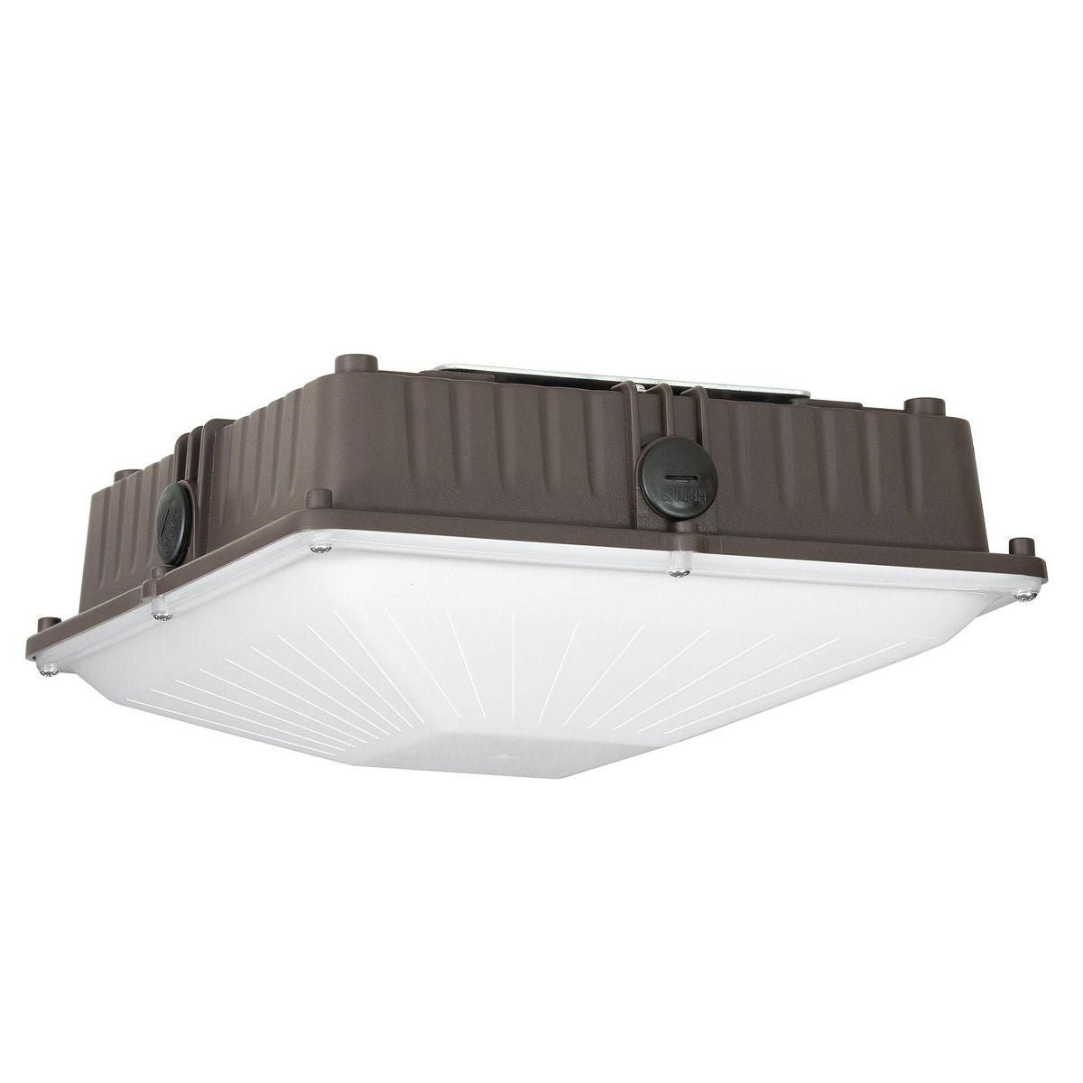 GE Lighting Proline ECP160WLSCS DLC Listed LED Wattage and CCT Switchable Canopy Light Fixture Dimmable