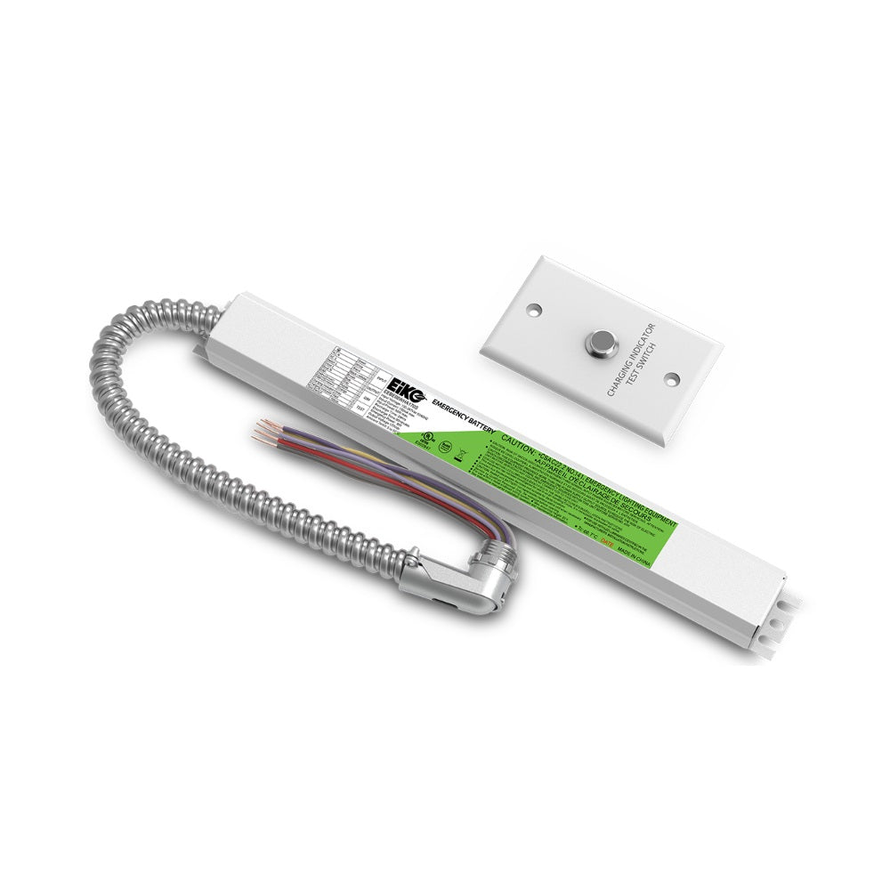 Eiko EEBE08WHA170S 8-Watt 100mA Single-End External Emergency Battery Kit