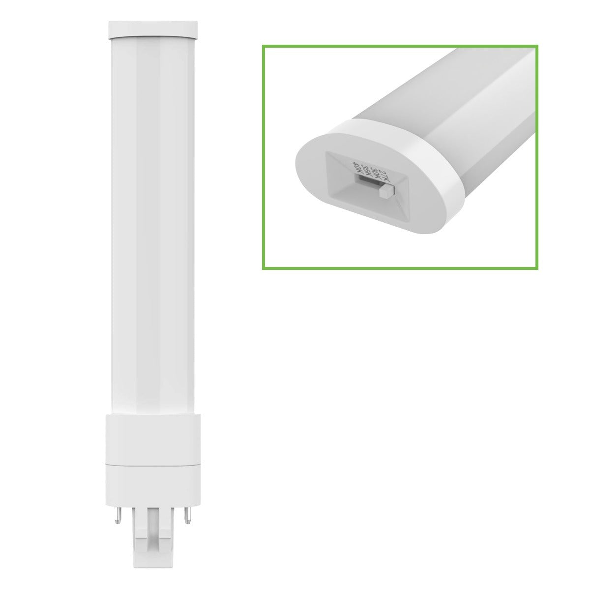 Eiko L5.5WPLS/ABP/8FCCT/U/GX23/H 5.5W Color Selectable LED PLS Type A+B Dual Mode Horizontal Lamp