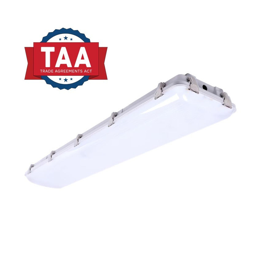 Eiko VPHB2-PS200-8FCCT-HDIM-TAA PowerSet and FieldCCeT LED Vapor Proof 4-Foot High Bay Light Fixture TAA Compliant