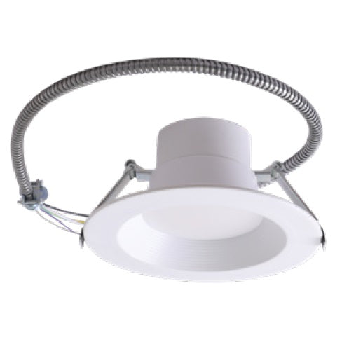 Energetic Lighting E4DL6M14E93040-DS Wattage and Color Selectable LED Commercial Downlight Fixture Dimmable