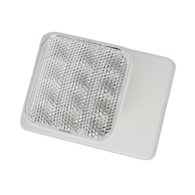 Nicor Lighting ERL1-10-WH 1.2 Watt 4.75-Inch Remote Single Head LED Emergency Light Fixture