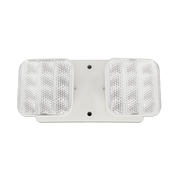 Nicor Lighting ERL2-10-WH 1.2 Watt 9.75-Inch Remote Dual Head LED Emergency Light Fixture