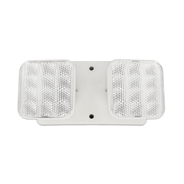 Nicor Lighting ERL2-10-WH 1.2 Watt 9.75-Inch Remote Dual Head LED Emergency Light Fixture