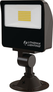 Acuity ESXF Series ESXF1 P0 SWW2 THK DDB M2 DLC Listed 17 Watt LED Color Switchable Dusk to Dawn Flood Light Fixture with Knuckle Mount