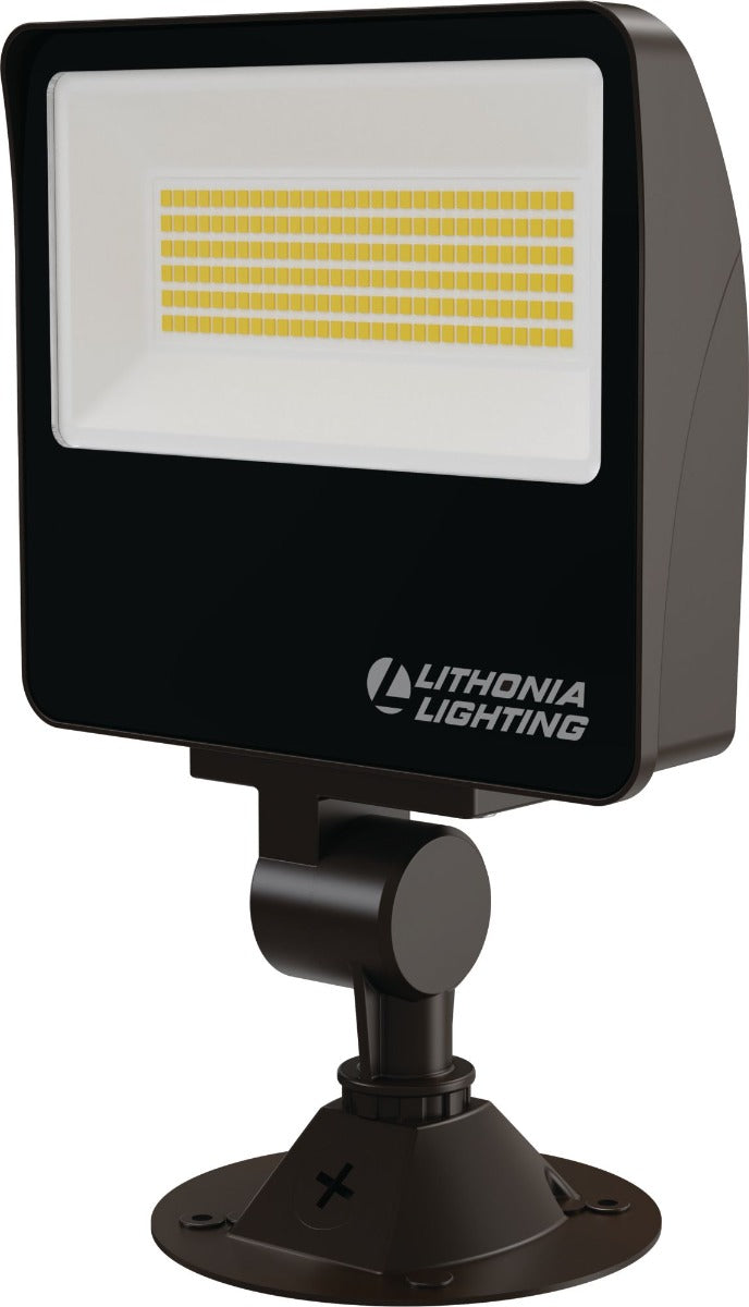 Lithonia Lighting ESXF Series ESXF2 ALO SWW2 KY DDB M2 DLC Listed LED Adjustable Lumen Output Color Switchable Dusk to Dawn Flood Light Fixture with Knuckle Mount - 3