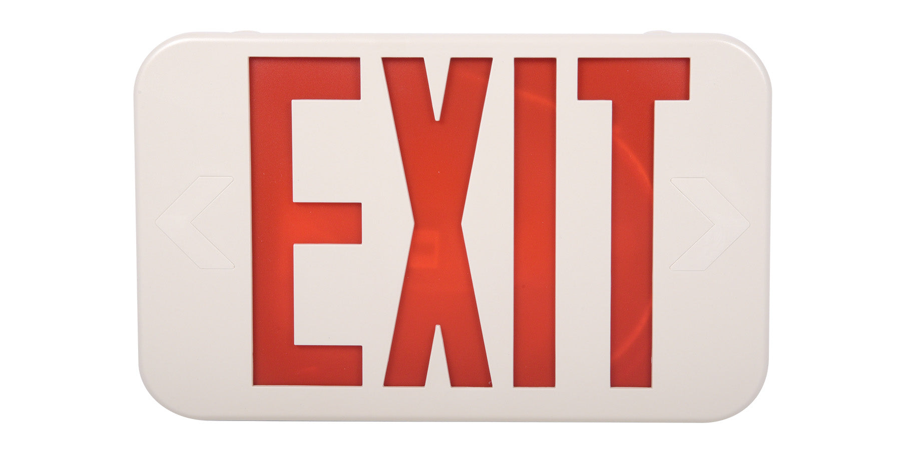 NaturaLED LEDEX-GRN/RED-WH 1-Watt LED Bi-Color Emergency Exit Sign