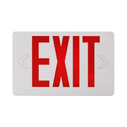 Nicor Lighting EXL41UNVWH 1.6 Watt 12-Inch LED Emergency Exit Sign