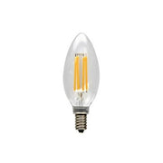 Maxlite F4B10D27 Energy Star Rated 4 Watt B10 LED Torpedo Filament Candle Lamp Dimmable 2700K - 40W Inc. Equivalent