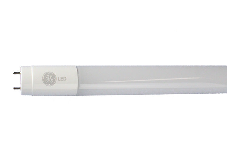 GE Lighting 39498 LED14BDT8/G4/840 DLC Listed 14 Watt 4Ft LED T8 Type B Double Ended Linear Glass Lamp 4000K 120-277V
