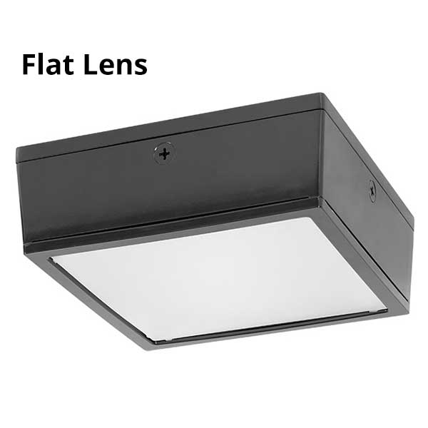Flate Lens Bronze RAB Lighting VANLED20 20 Watt Vandal Resistant LED Canopy Light Fixture