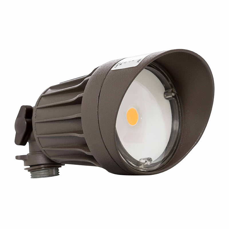Westgate FLS 10 Watt LED Weatherproof Round Head 100-Deg Flood Light Fixture Non-Dimmable