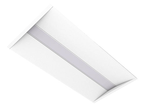 ILP FLT14 1x4 LED Flat Lens Recessed Troffer Fixture 120-277V