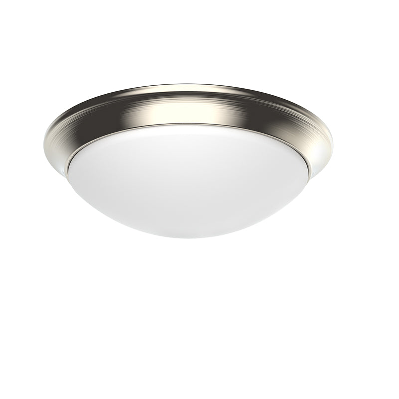 Westgate FMD Brushed Nickel LED Dome Flush Mount Dimmable with 5 Multi-Color Temperature