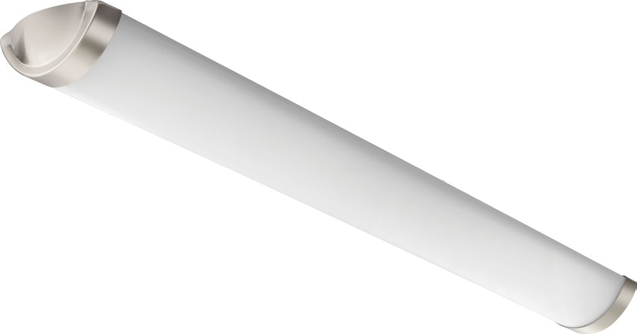 Lithonia Lighting FMLCCLS 48IN 30K40K50K 90CRI BN Catenary 4 ft. Brushed Nickel LED Linear Flush Mount Fixture with Selectable Color Temperature