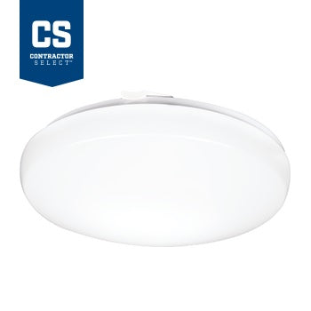 Lithonia Lighting FMLRL Decorative Indoor Round LED Low Profile Flush Mount Light Fixture Dimmable