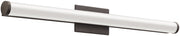 Lithonia Lighting FMVCCLS Series LED Cylinder Vanity with Switchable White Color Temperature