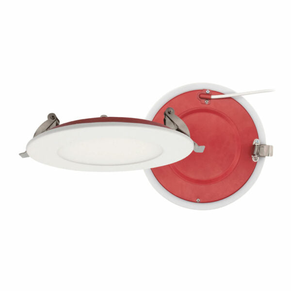 Lotus FR-LED-4-S12W-5CCT-PL 12 Watt 4-Inch 5 Color Selectable LED Round Fire Rated Ultra Slim Recessed Downlight Fixture Dimmable Replaces 75W Halogen