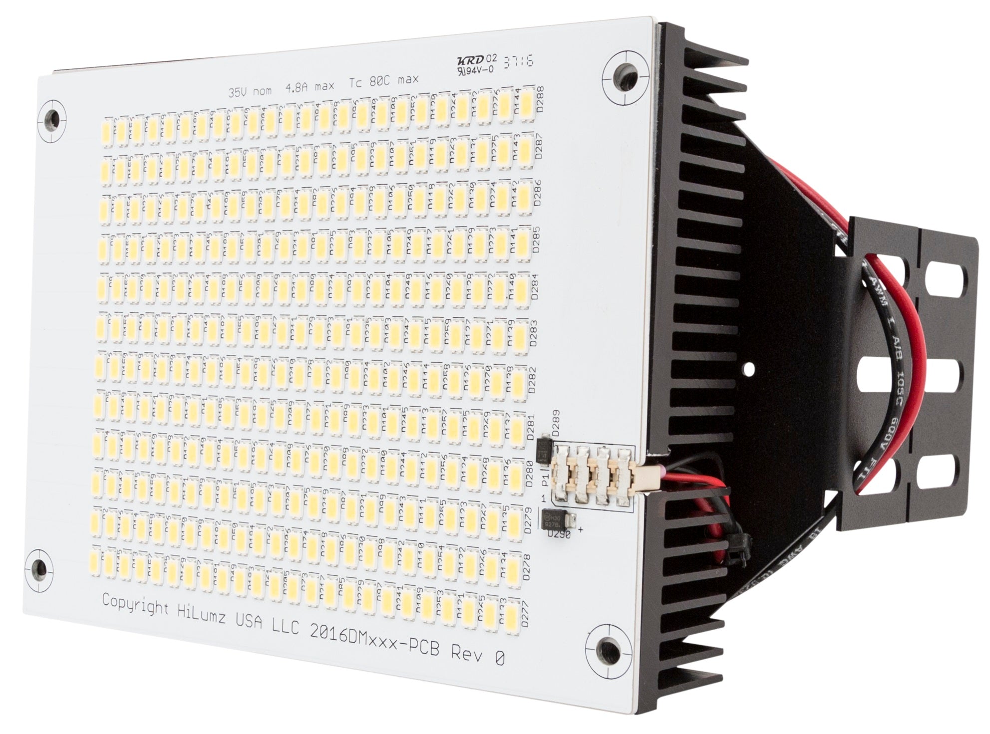 HiLumz DM150 150 Watt High Efficacy LED Retrofit Kit Replaces 600W HID DLC Premium Listed
