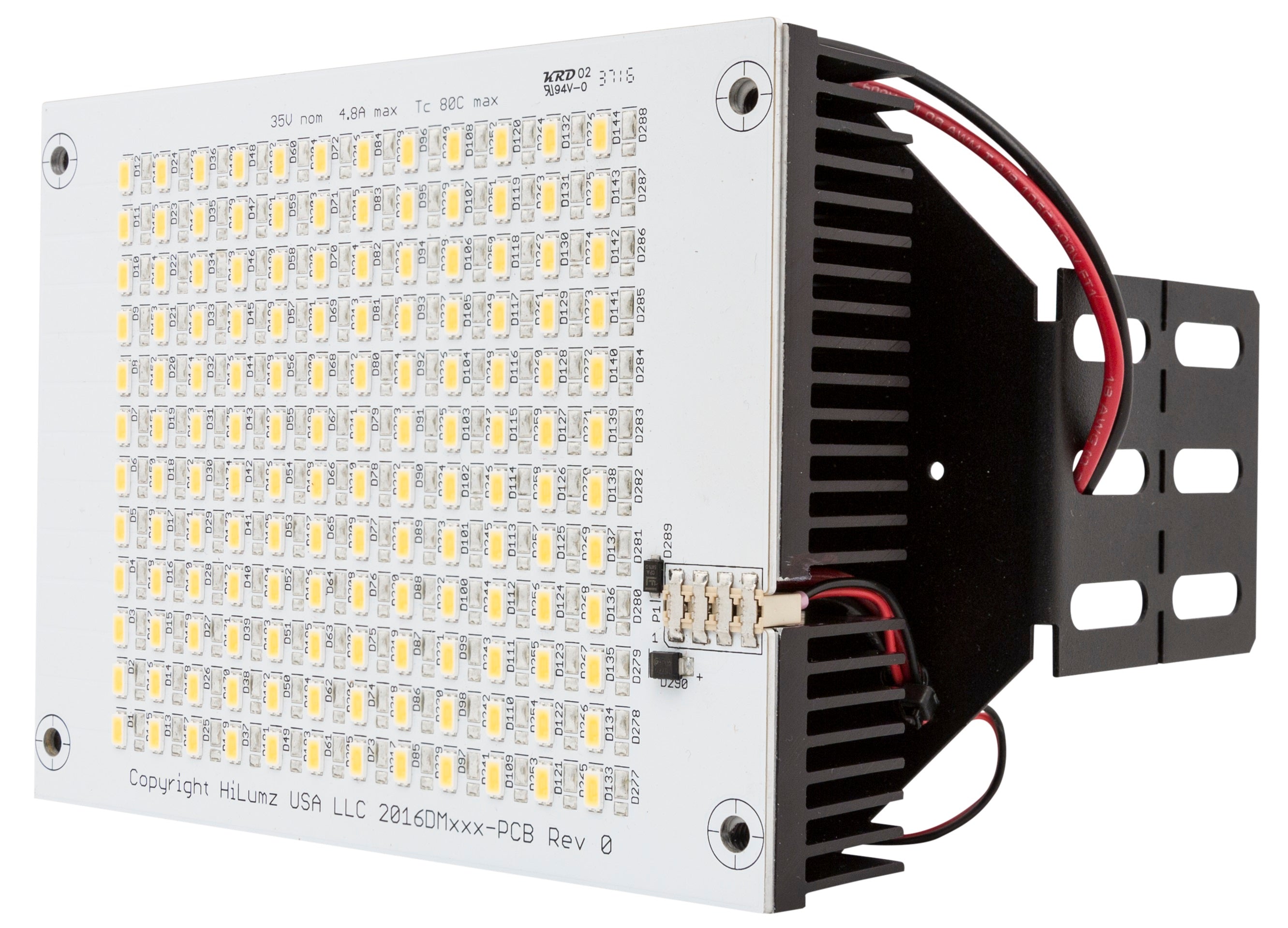 HiLumz DM60 60 Watt High Efficacy LED Retrofit Kit Replaces 250W HID DLC Premium Listed