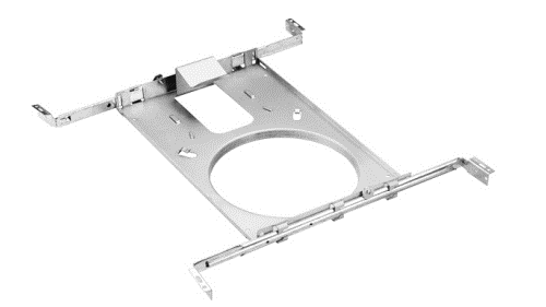 Lotus LED FRP6 Flanged Plate with Hanger Bars for 6-Inch Recessed LED - 1