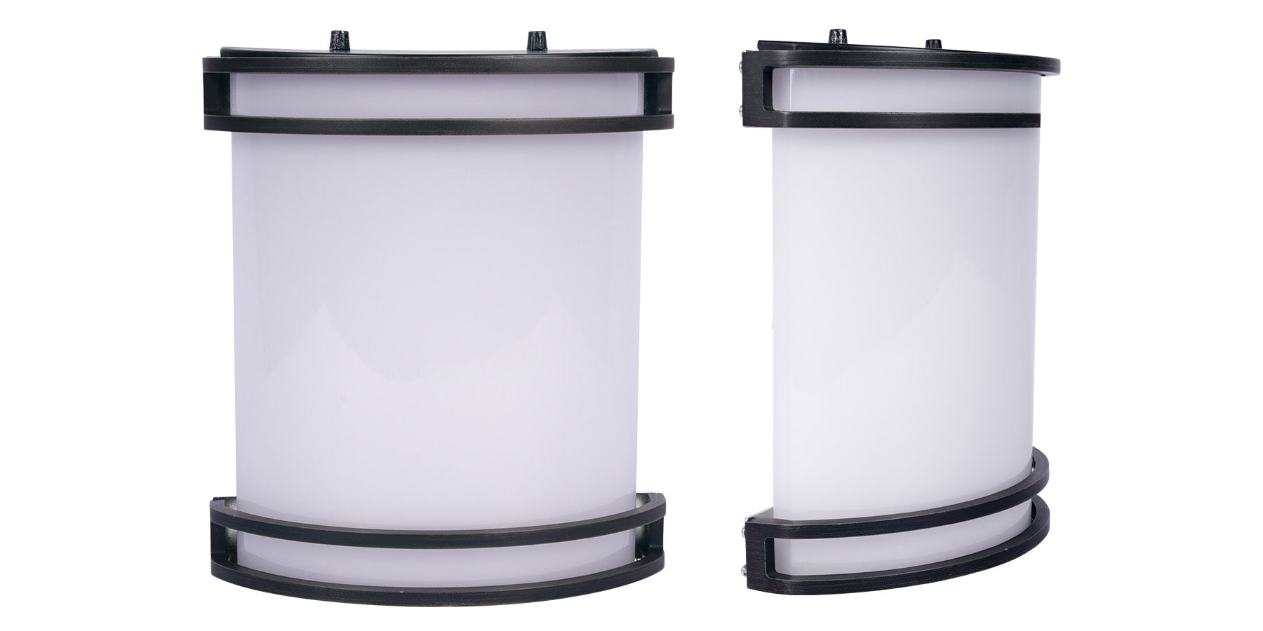 NaturaLED FXDAL14/12FR/98L840/BK/OD 14-Watt LED Porch and Outdoor Wall Light Fixture 4000K