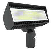 RAB Lighting FXLEDLSF DLC Premium FXLED Series Multi-Watt Field Adjustable Large Floodlight with Slipfitter Mount Dimmable 1500W MH Equivalent