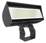 RAB Lighting FXLEDLT DLC Premium FXLED Series Multi-Watt Field Adjustable Large Floodlight with Trunnion Mount Dimmable 1500W MH Equivalent