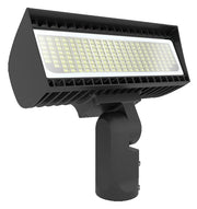 RAB Lighting FXLEDSSF DLC Premium FXLED Series Multi-Watt Field Adjustable Small Floodlight with Slipfitter Mount Dimmable 750W MH Equivalent