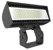 RAB Lighting FXLEDST DLC Premium FXLED Series Multi-Watt Field Adjustable Small Floodlight with Trunnion Mount Dimmable 750W MH Equivalent