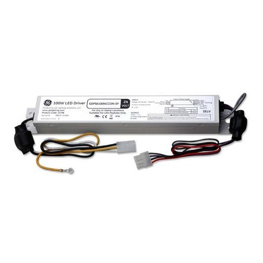 GE 13798 GEPS6100NCCON-SY 24V 100W Dimming LED Driver for Vertical and Horizontal Cases