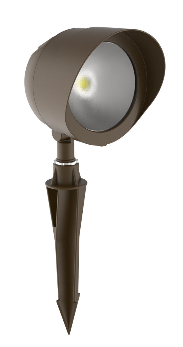 Westgate GL-12V LED Garden Flood Light Fixture Non-Dimmable with Spike Included