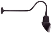 RAB Lighting GN2LED13 13 Watt Decorative LED Gooseneck Cone Shade Light with 35 Inch Goose Arm Style 2