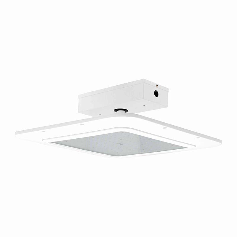 Westgate GSX-RECS-80-150W-50K DLC Listed LED Power Adjustable Recessed Canopy Light Fixture Dimmable 5000K