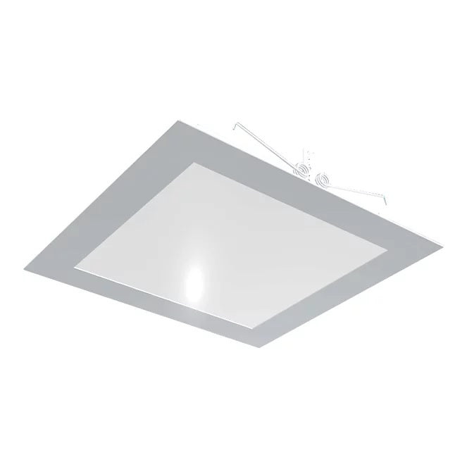 US LED GTR2-11EH-50-80-UNV2-S DLC Listed Soffit L-Grid2EH 23.5 Watt 1x1 Low-Profile Outdoor Canopy Light Fixture 5000K