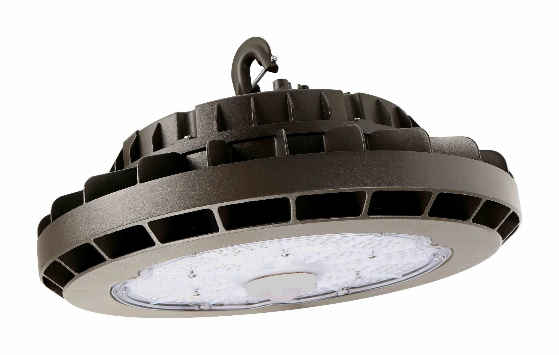 Arcadia Lighting HBC8 Series Power and Color Selectable LED Round High Bay Light Fixture Dimmable