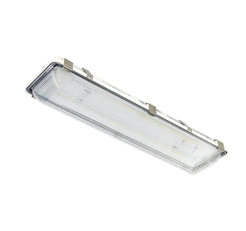 Linmore LED HD20S-A1 DLC Listed Hosedown 2.0 LED Vapor Tight Light Fixture 5000K Dimmable