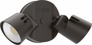 Lithonia Lighting HGX LED 2RH 40K 120 DDB M2 2-Head 25 Watt Outdoor LED Round Security Flood Light